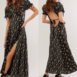 New without Tags Free People Magdalena Floral Midi Maxi Dress Size 2